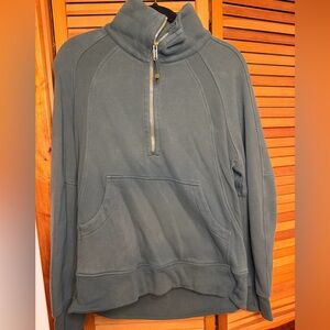 Lululemon Green Half-Zip Pullover Hoodie
